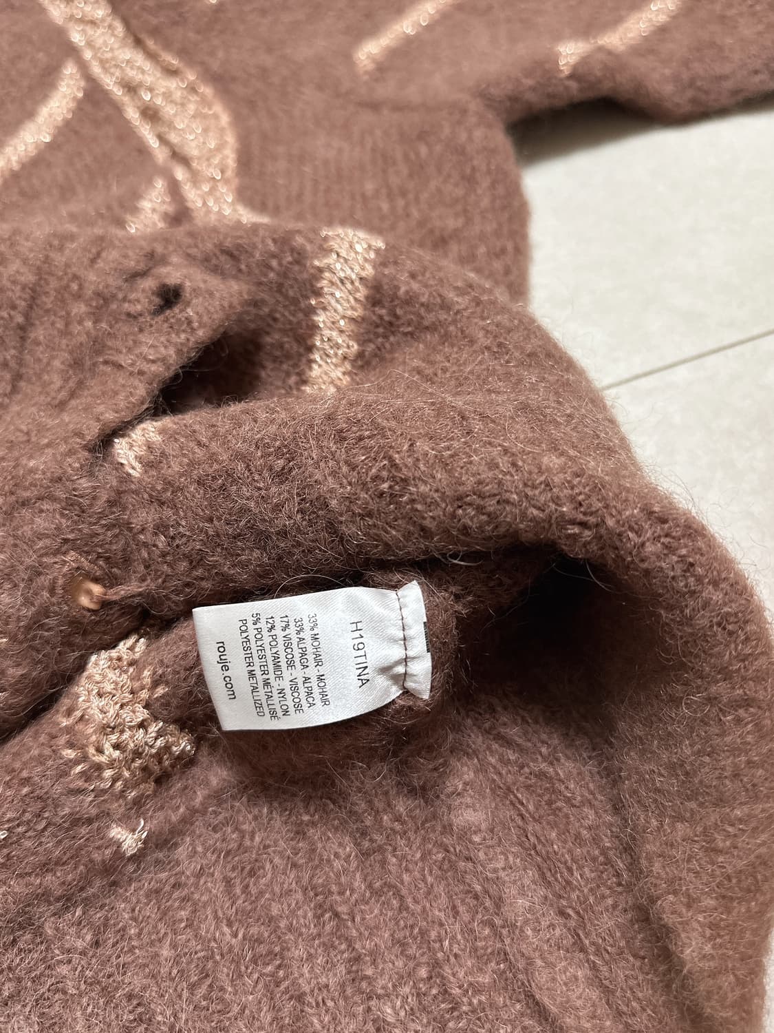 Rouje 후즈 가디건 상품이미지5