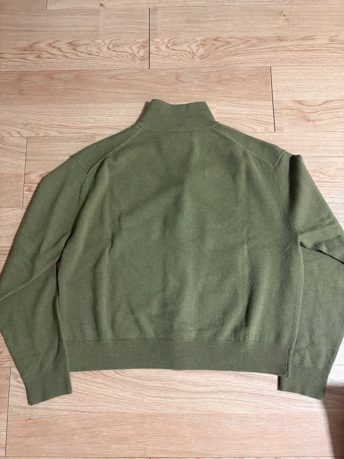 브라운야드 캐시미어 스탠드 카라 가디건 상품이미지3