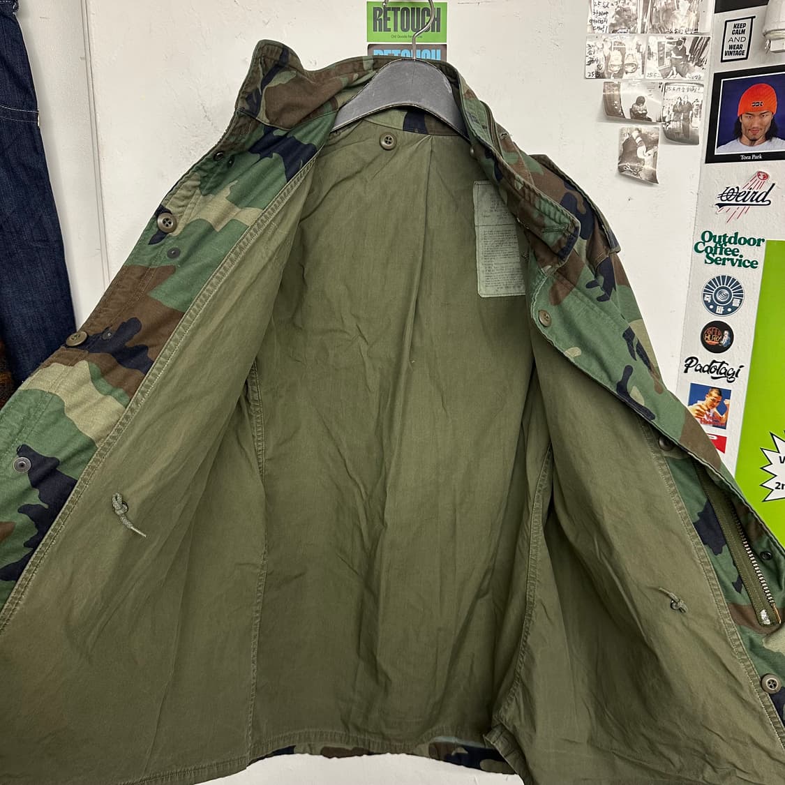 90’s US 아미 우드랜드 M-65 필드자켓 상품이미지6