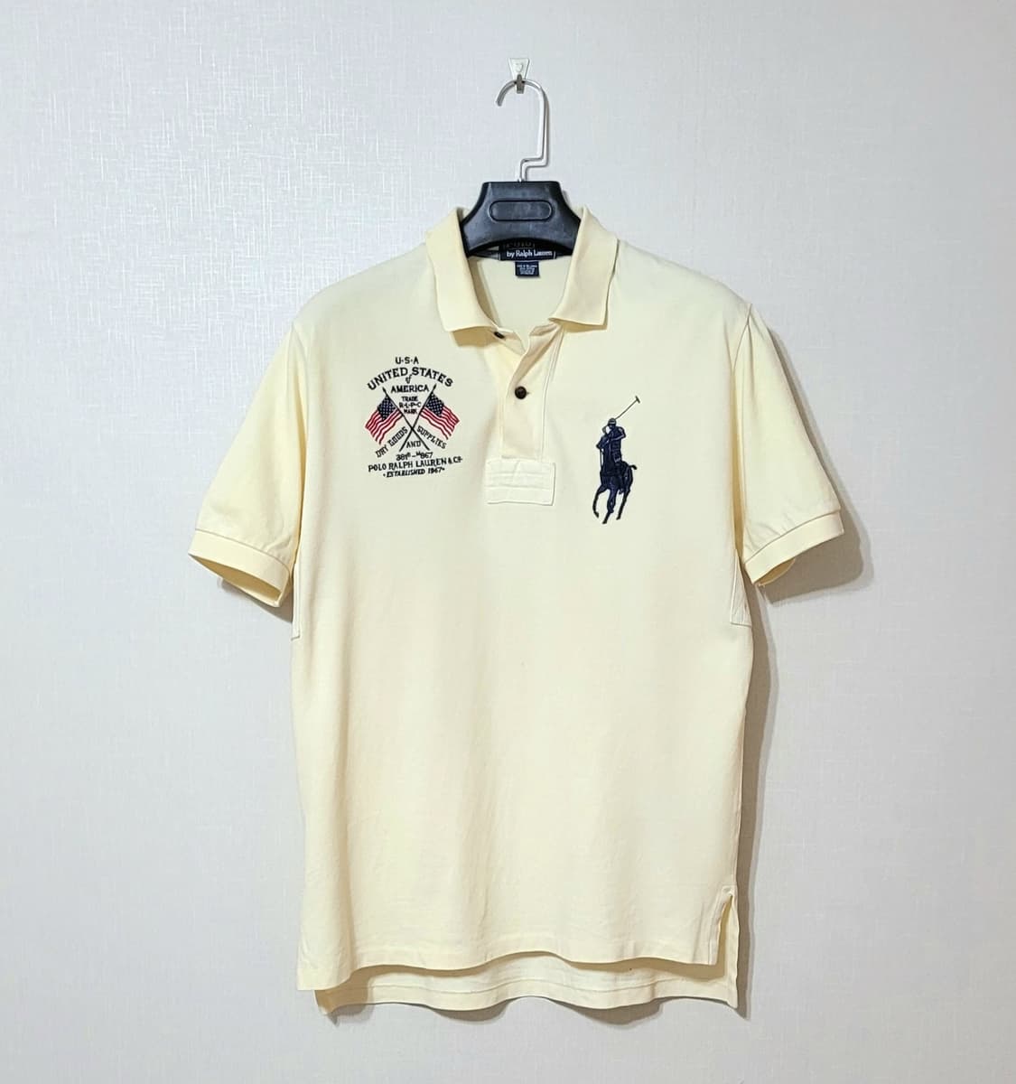 POLO 폴로 빅포니 USA 성조기 카라티 상품이미지1