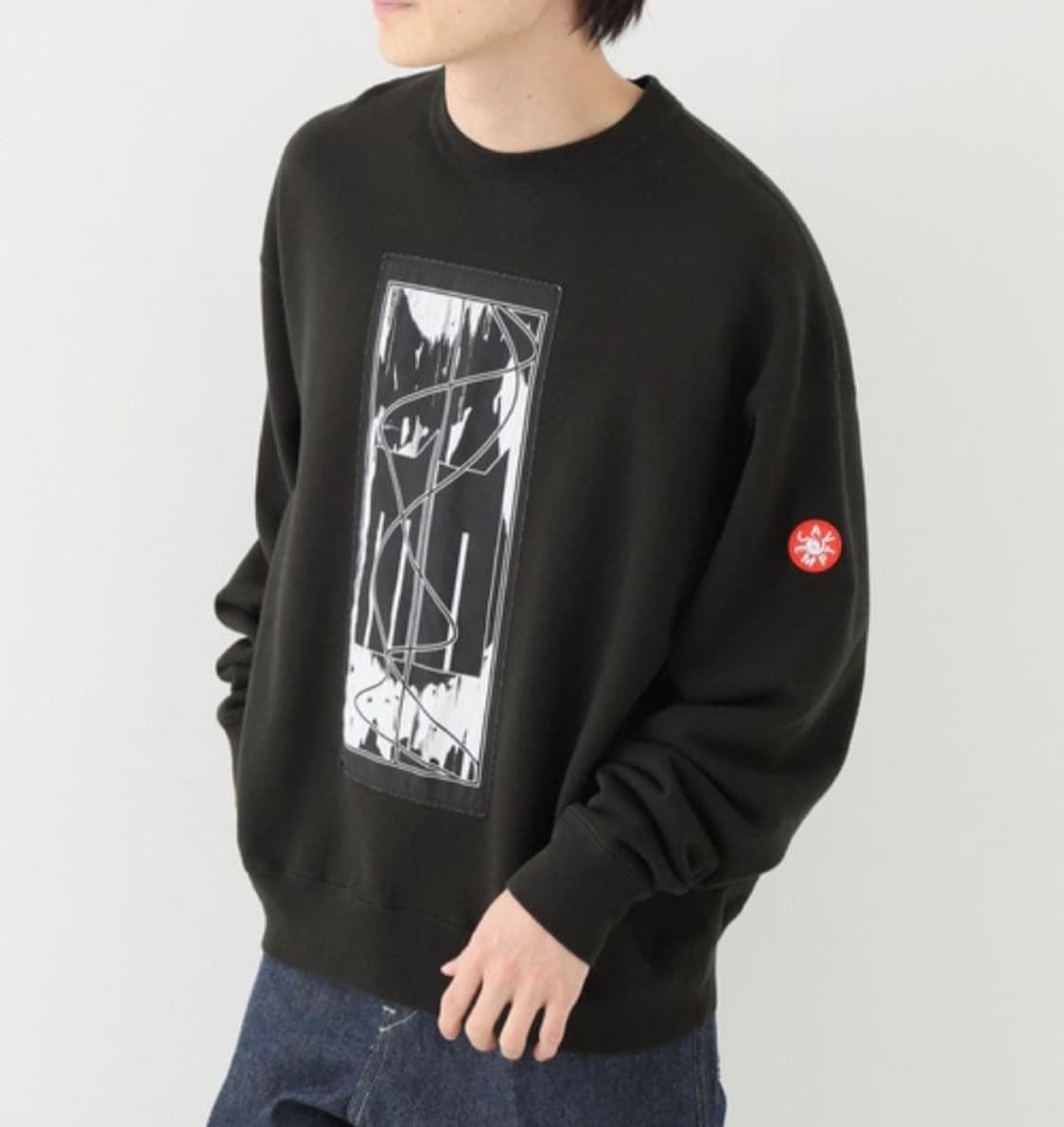 23SS 시즌 카브엠트 맨투맨 블랙 상품이미지1