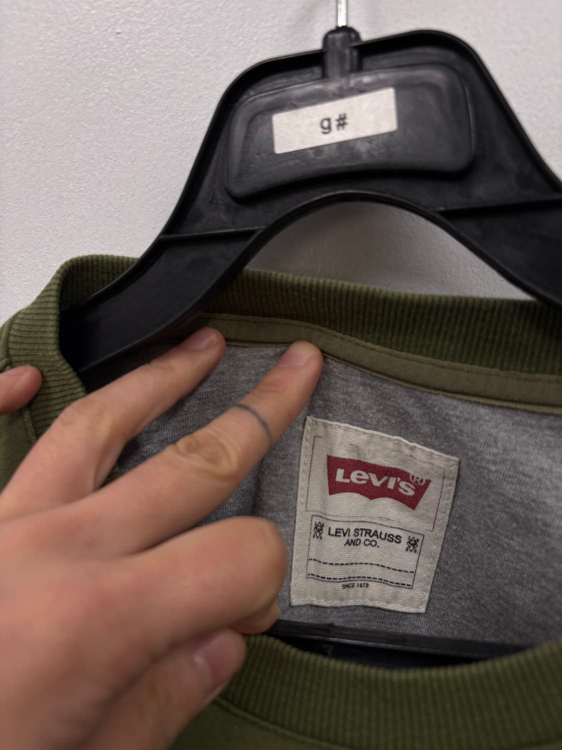 리바이스 스웻셔츠 상품이미지4