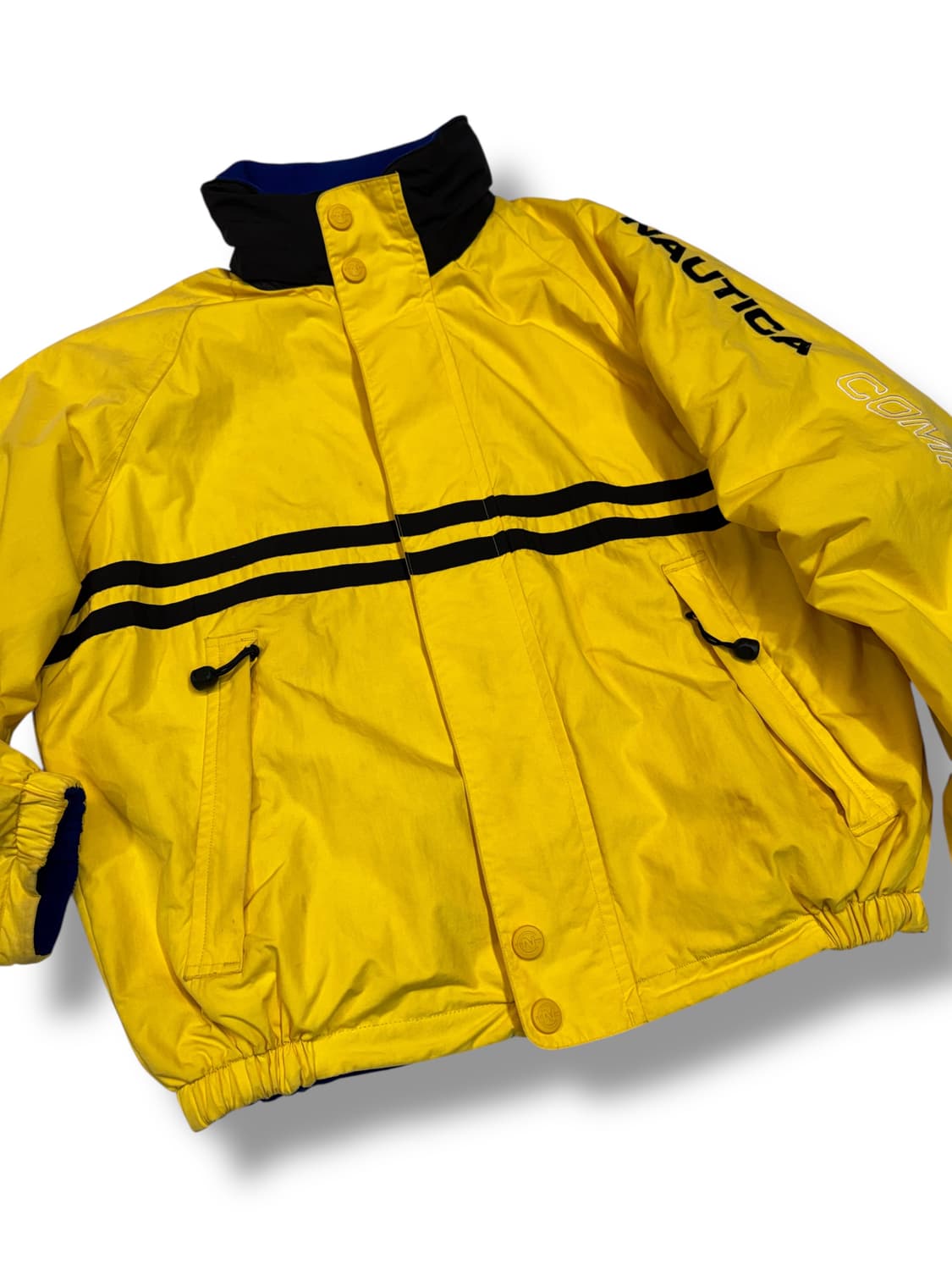 90s 노티카 컴피티션 리버시블 자켓 (L)   상품이미지7