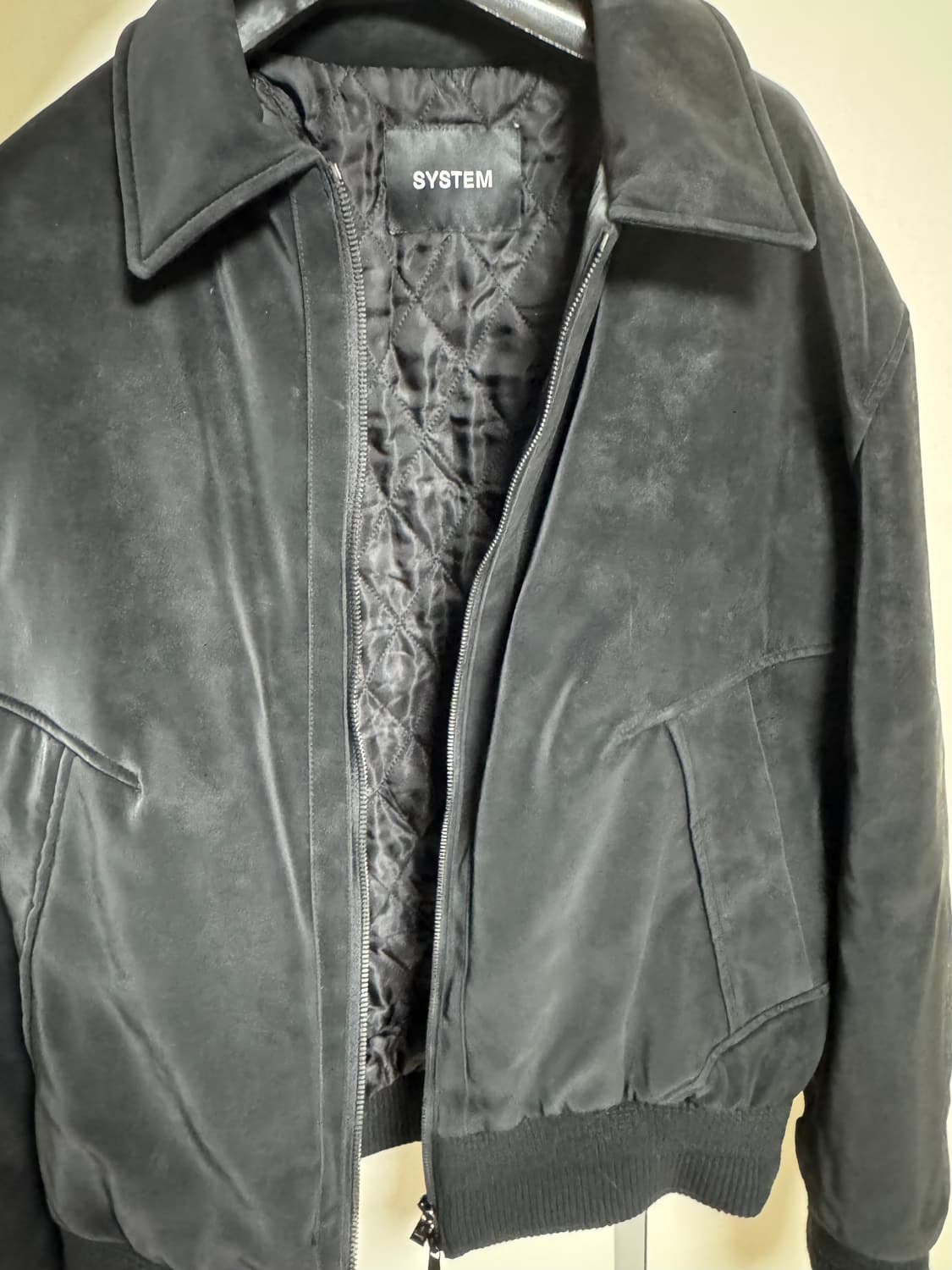 시스템옴므 볼륨집업패딩 100사이즈 상품이미지1