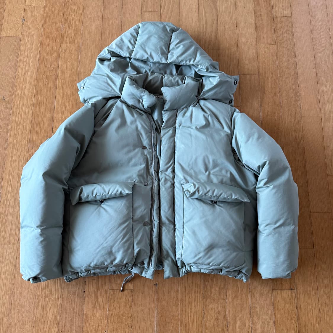 오라리 AURALEE 민트 패딩 사이즈 4 상품이미지2