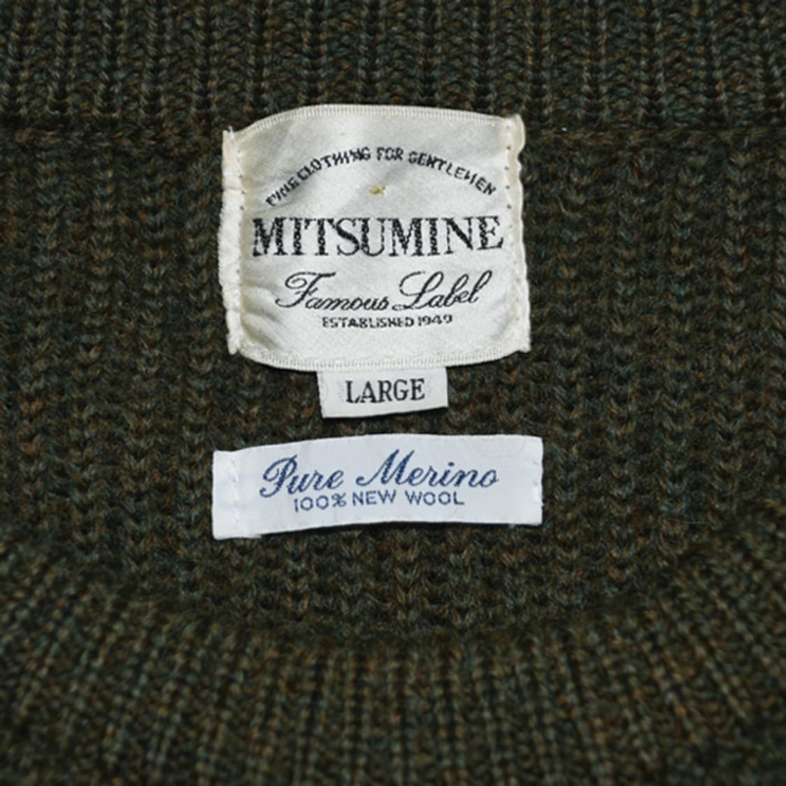 MITSUMINE 코만도니트 상품이미지6