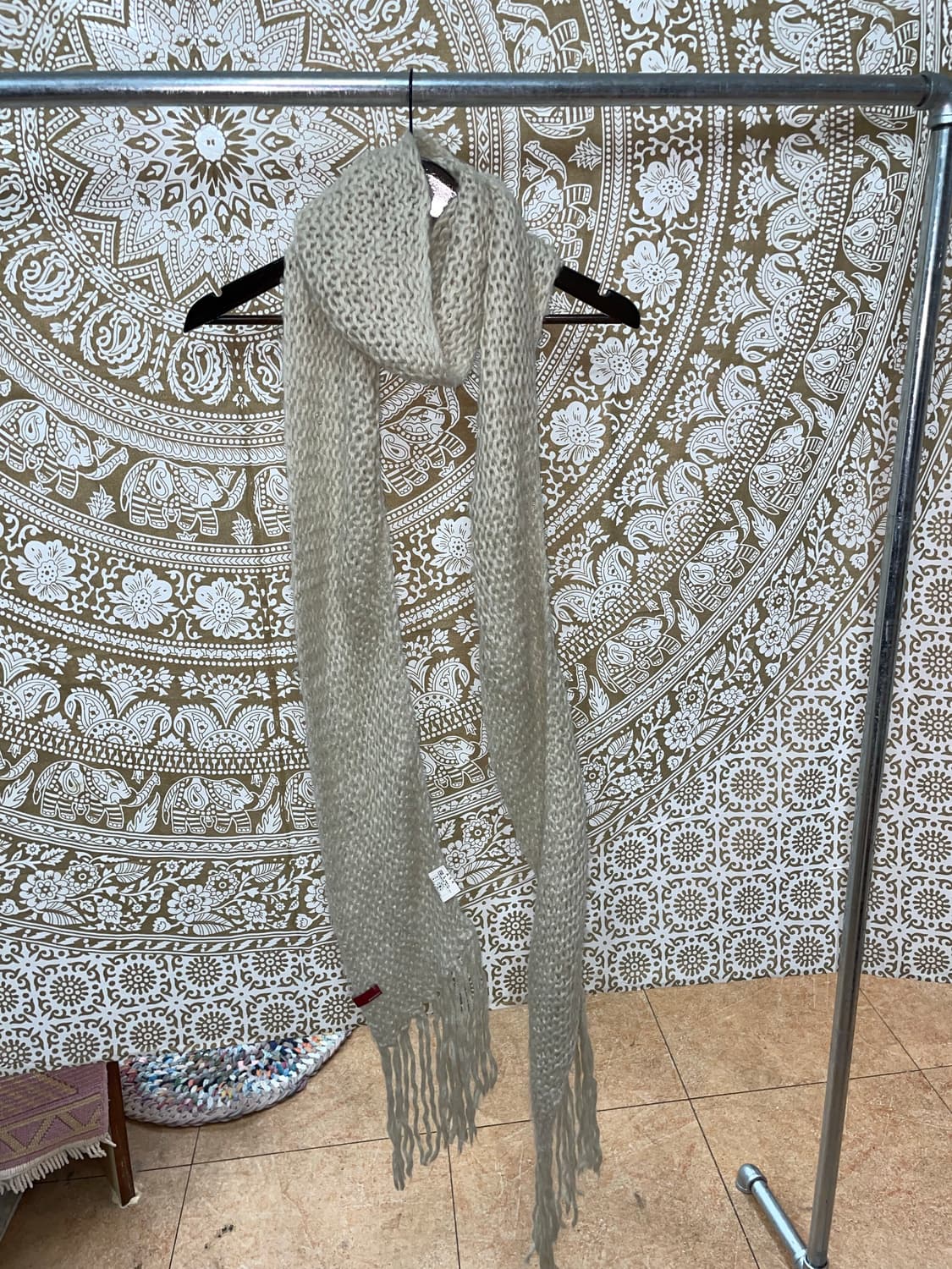 에스크 ask 케이블 니트 머플러 목도리  상품이미지3