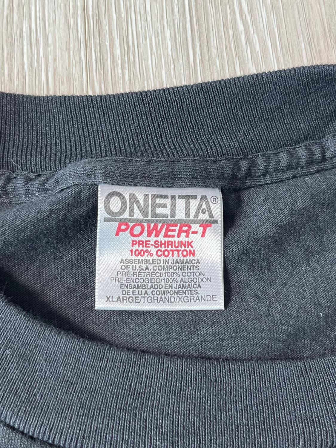 90s 빈티지 카멜 프로모 티셔츠 where its tee 상품이미지2