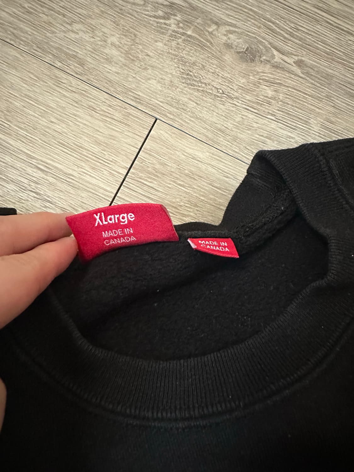 슈프림 마이크캘리 맨투맨 블랙 상품이미지2