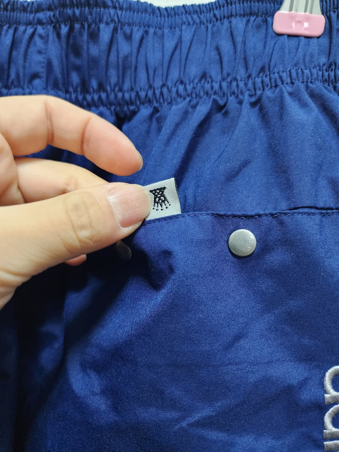 아디다스 올드스쿨 옆면절개 스냅단추 와이드팬츠 상품이미지5