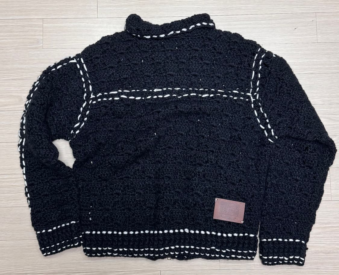 eseelmi 에썰미 스티치 울니트 자켓 상품이미지3