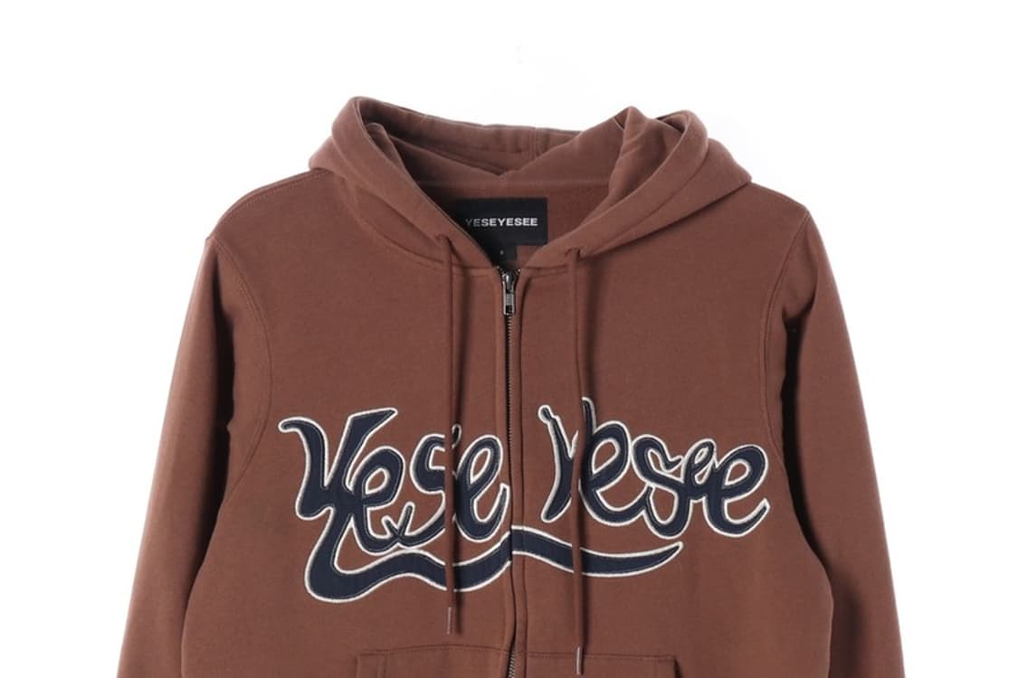 YESEYESEE 스네일 로고 후드 집업 S 상품이미지3