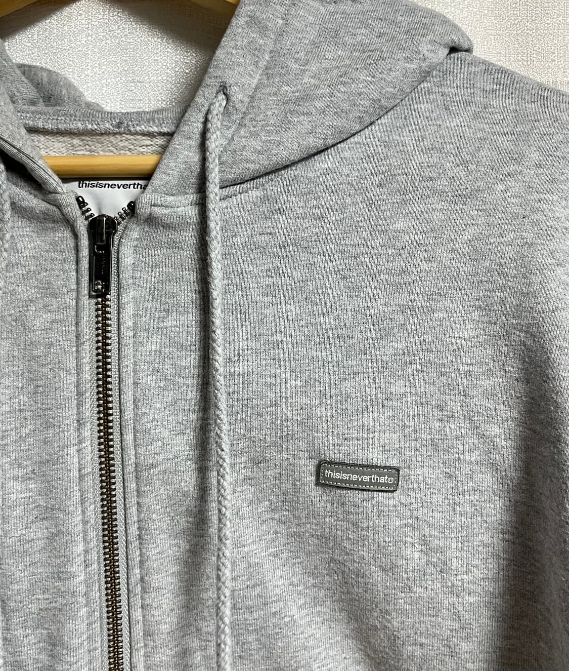 공용 디스이즈네버댓 오버핏 후드집업 L 상품이미지4