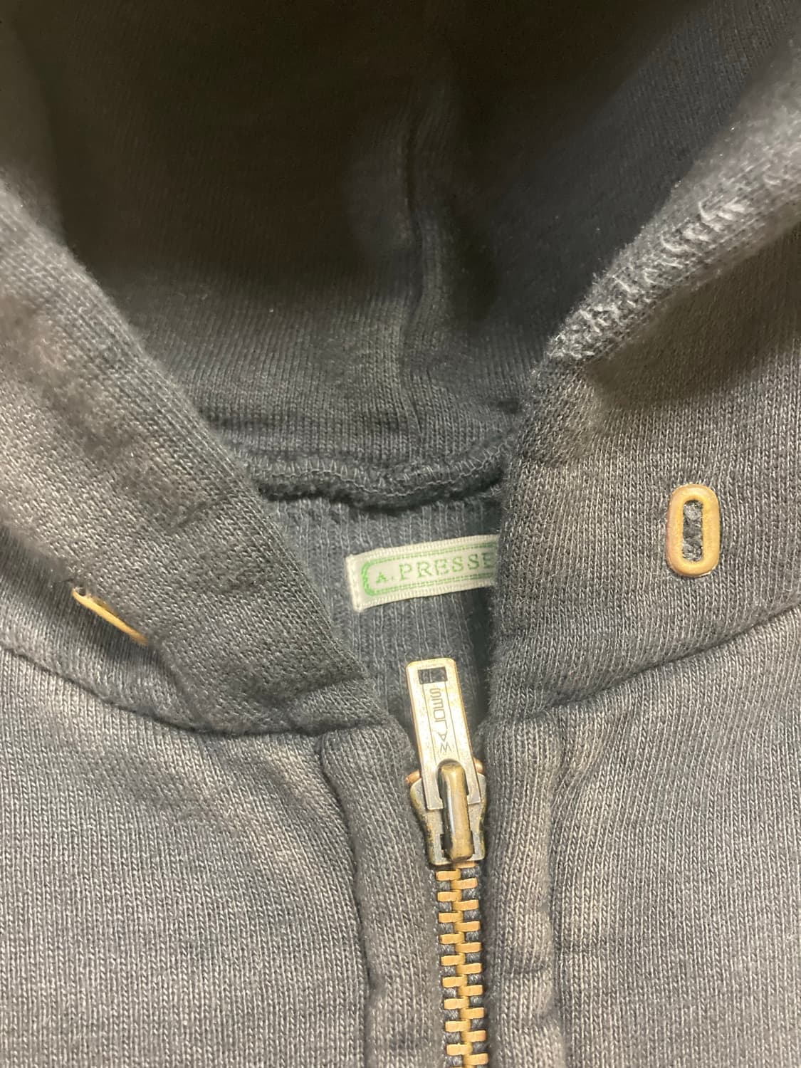 아프레쎄 후드집업 블랙 3 상품이미지3