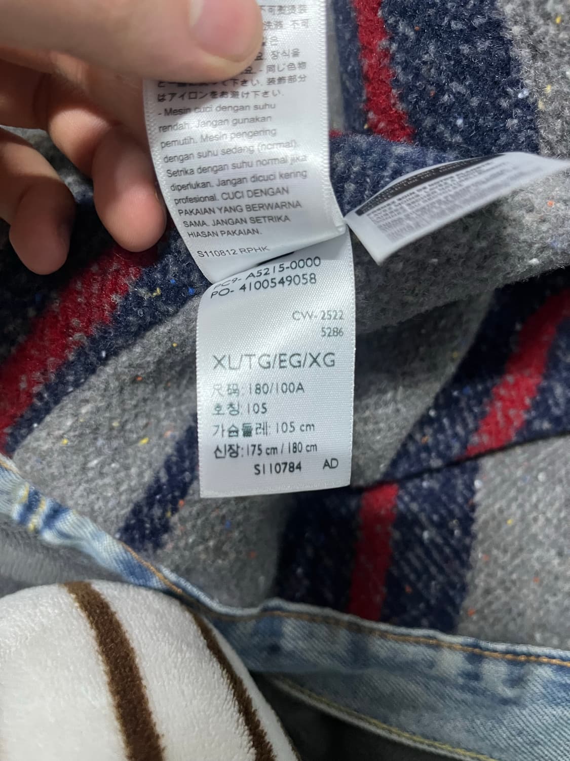 스투시 리바이스 청자켓 xl 상품이미지6