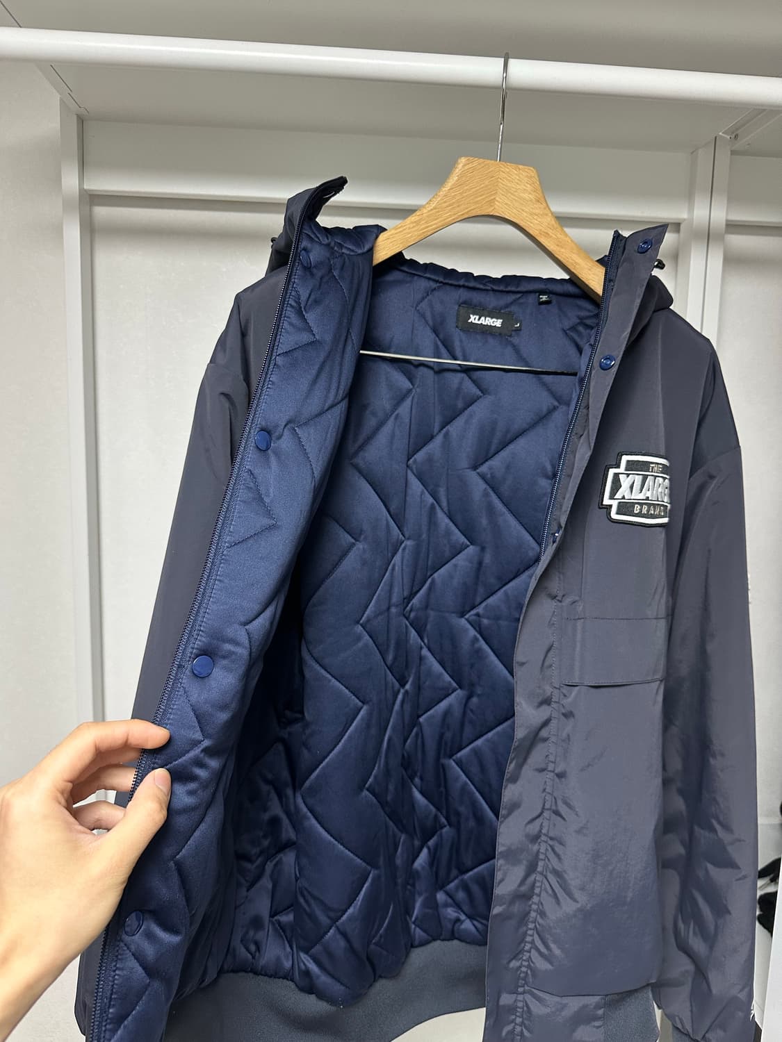 XLARGE 엑스라지 나일론 푸퍼자켓 L 급처 상품이미지7