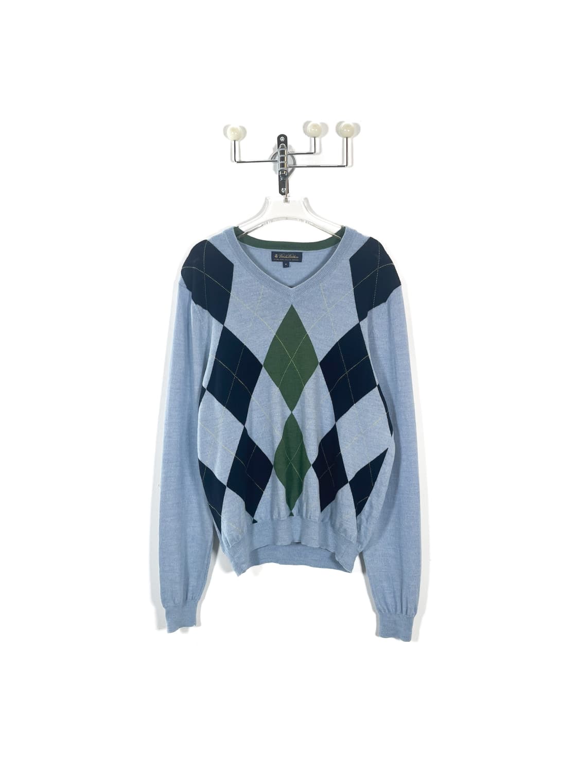 브룩스 브라더스 이탈리안 메리노 울 브이넥 니트 상품이미지1