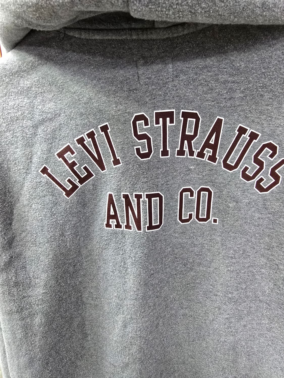 리바이스 회색 후드 집업 (1390) 상품이미지5