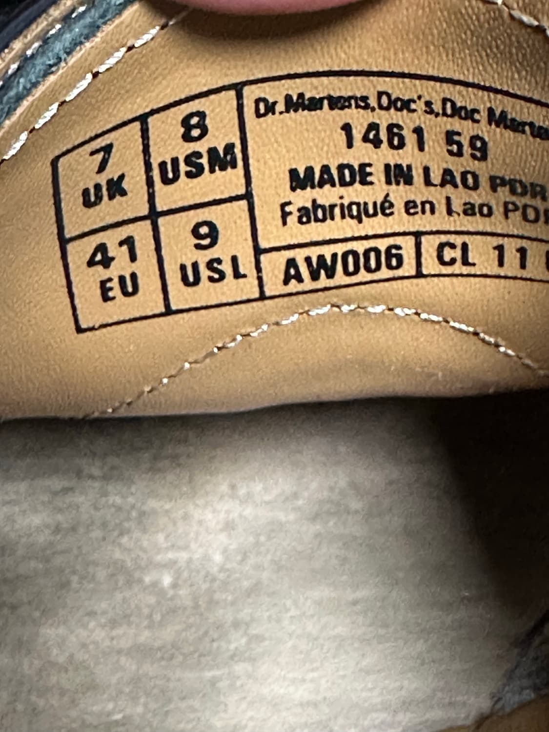 (260,uk7) 닥터마틴 1461 스무스 상품이미지7