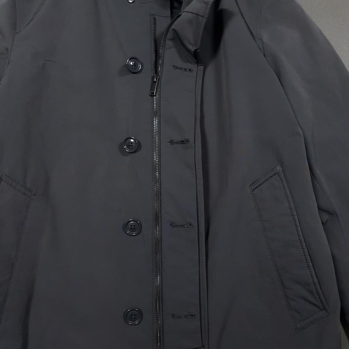 95 (M) 빈폴 신형 19FW 그레이 디테처블 경량 다운 코트 자켓 상품이미지5