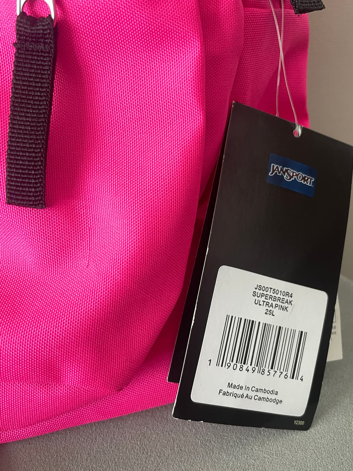 잔스포츠 슈퍼브레이크 울트라 핑크 백팩 상품이미지3