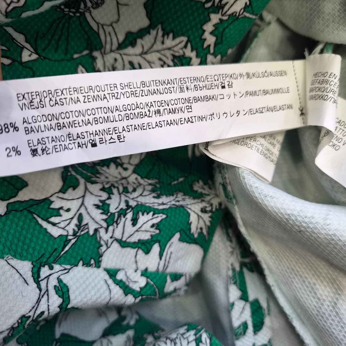 M) ZARA 자라 플라워 나염 원피스 상품이미지7