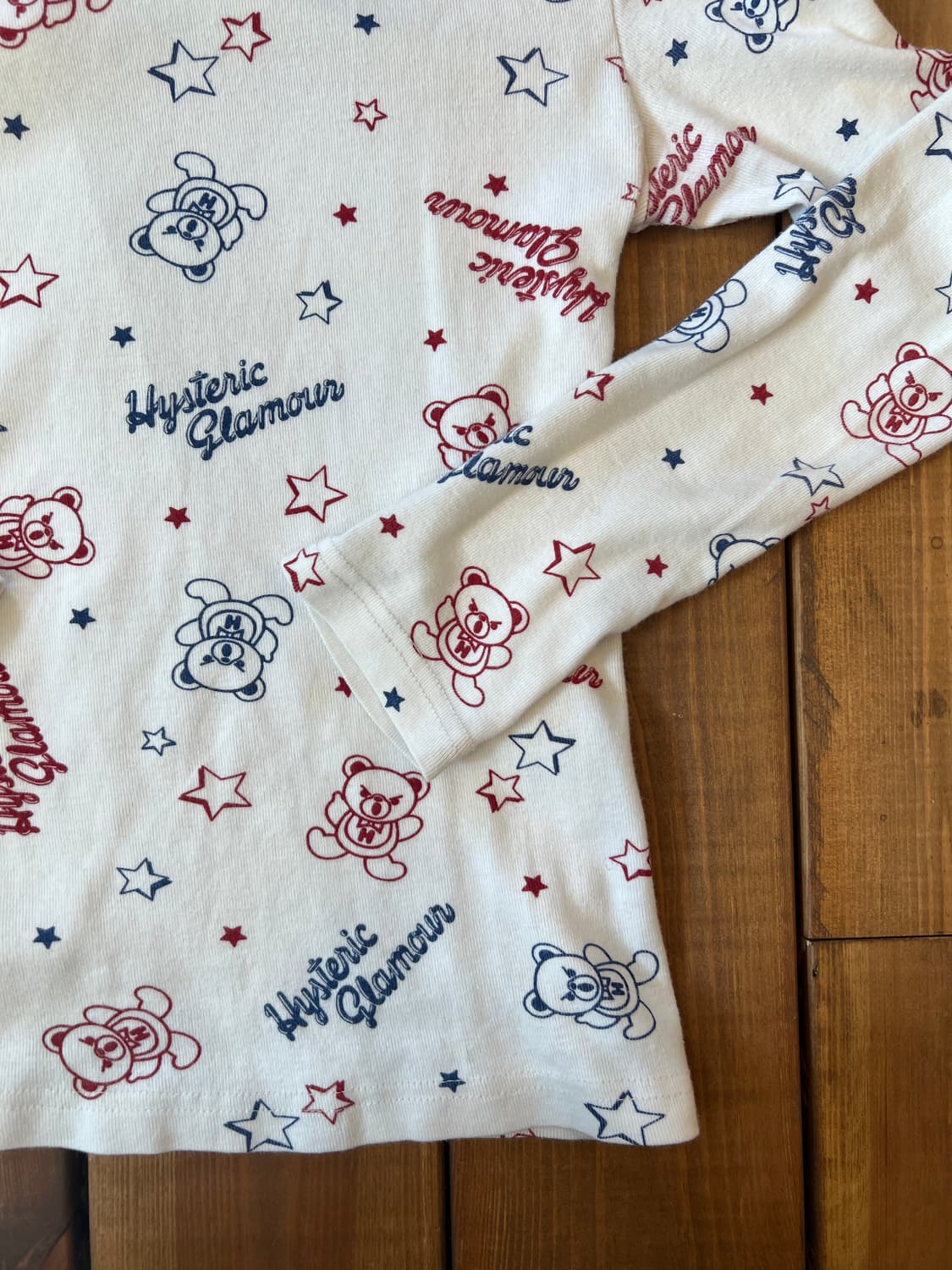 Joey 히스테릭글래머 화이트 퍽베어 크롭탑 상품이미지7