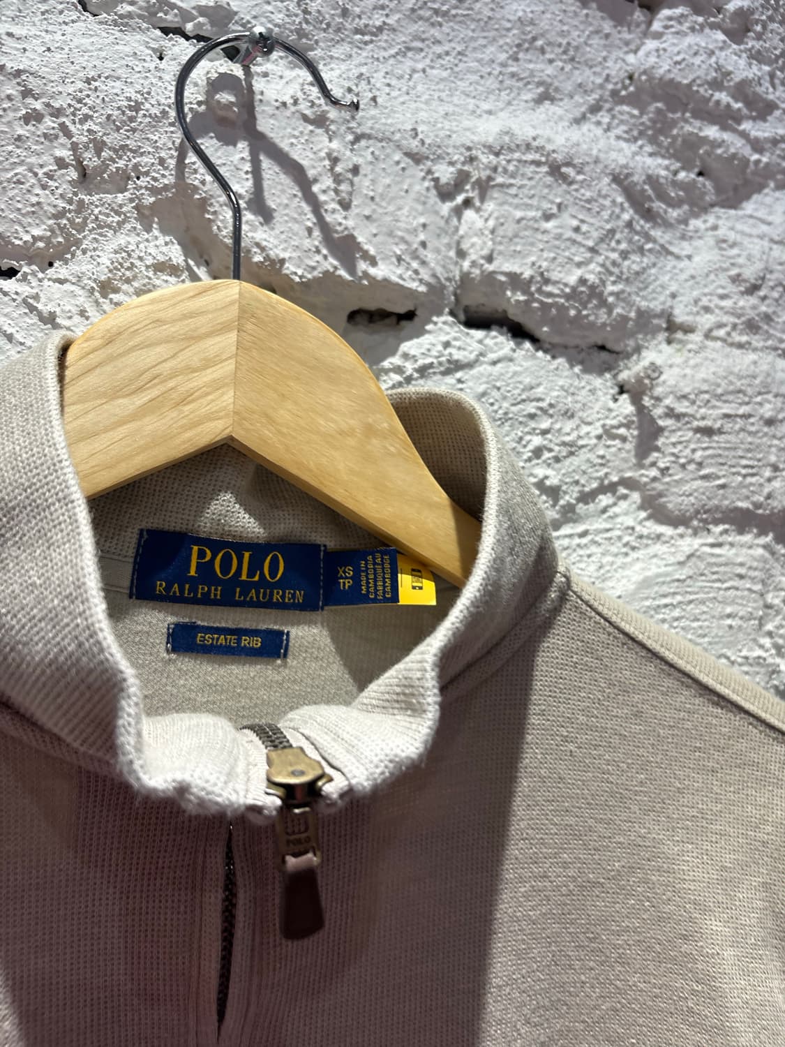 폴로 슬램덩크 커스텀 반집업 니트 상품이미지4