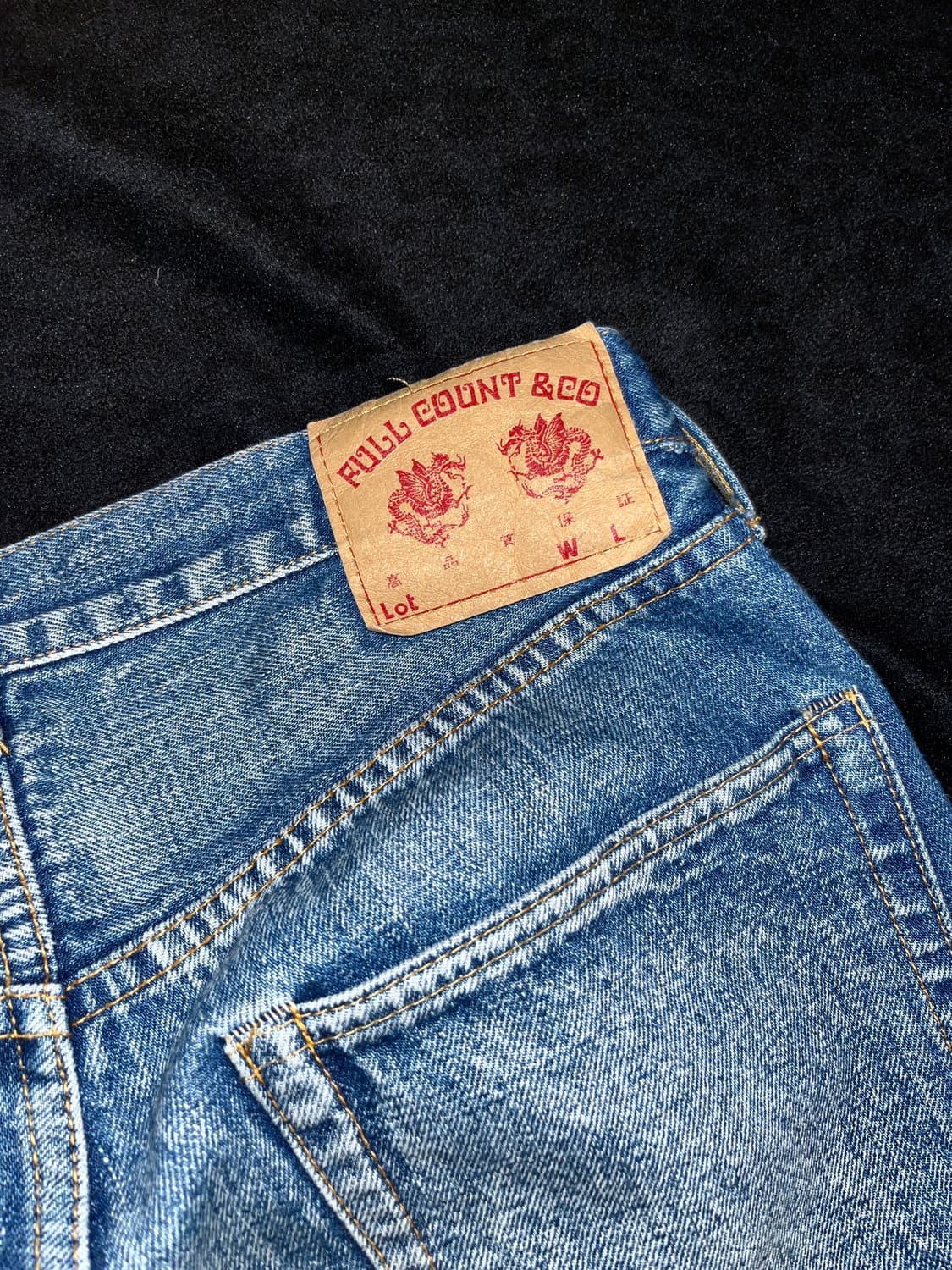 [30]풀카운트1102 Fullcount 1102 fade 13.7oz 상품이미지4