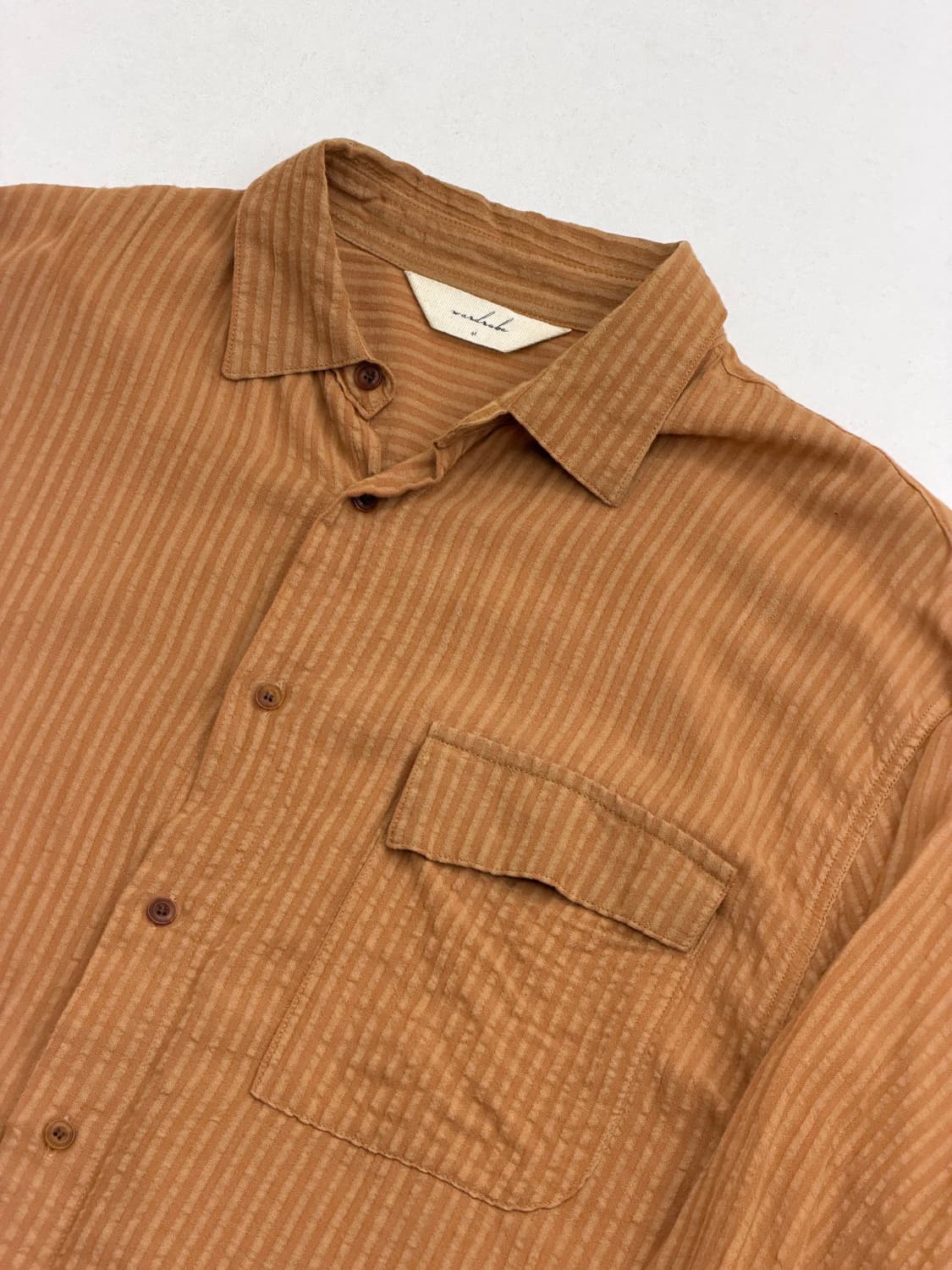 Wardrobe.41 오버사이즈 파자마 셔츠 상품이미지8