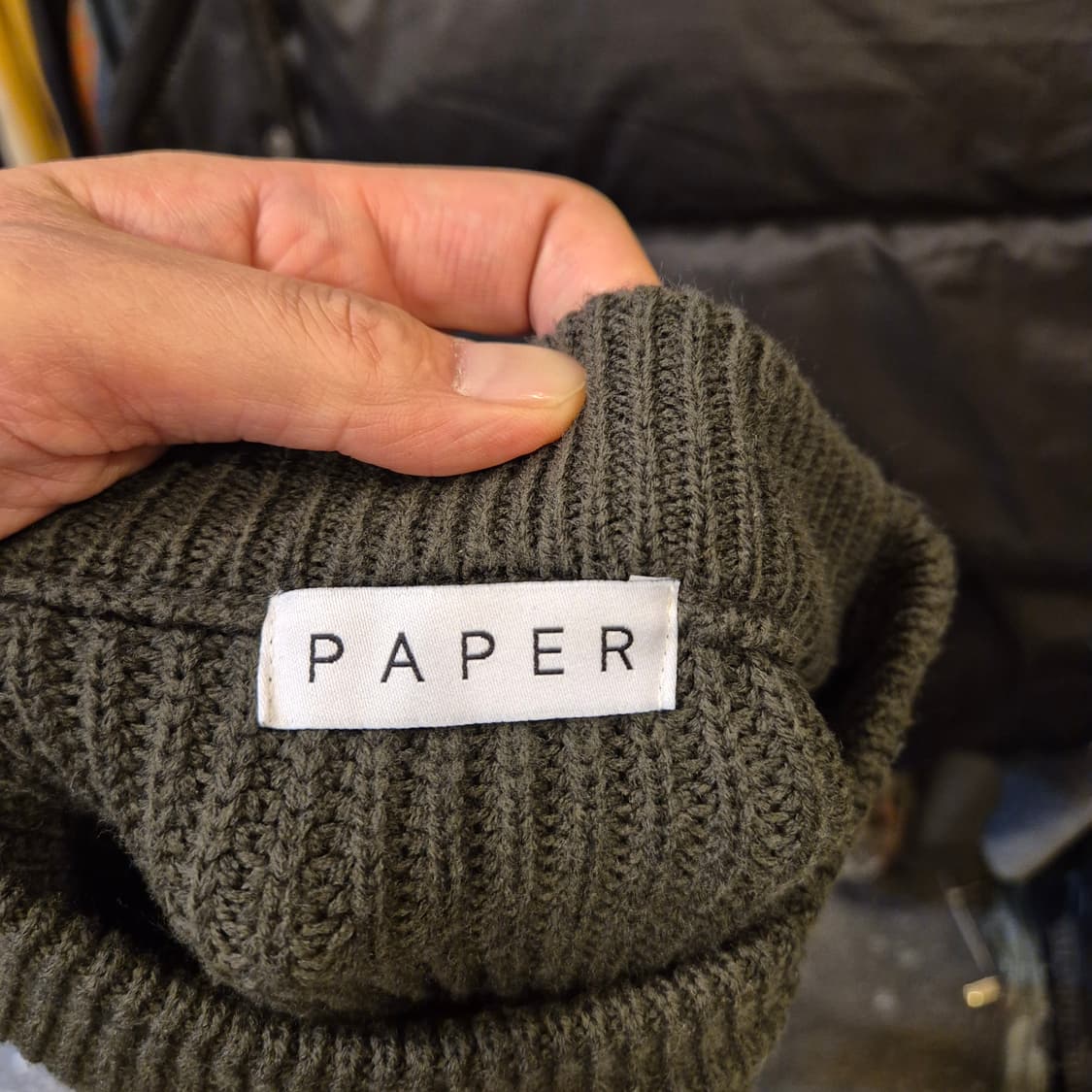 FREE 진카키 니트 상품이미지3