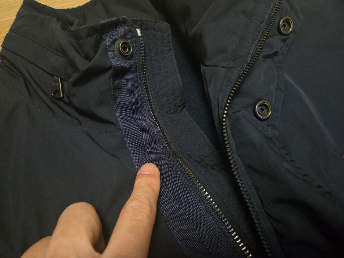 폴로 랄프로렌 바리쿠다 기모 블루종 점퍼 네이비 상품이미지7