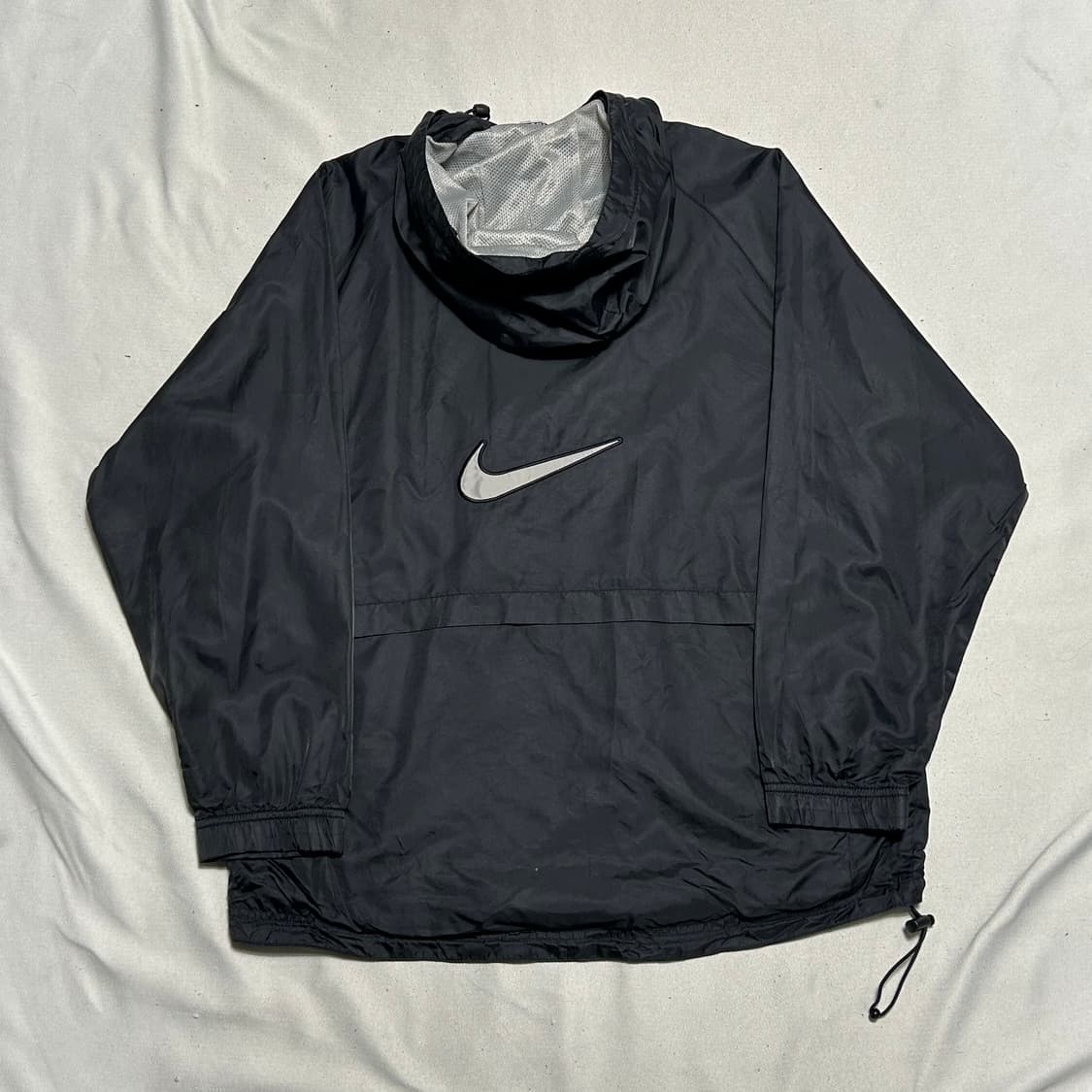 M 나이키 윈드브레이커 블랙 후드 바람막이 상품이미지3
