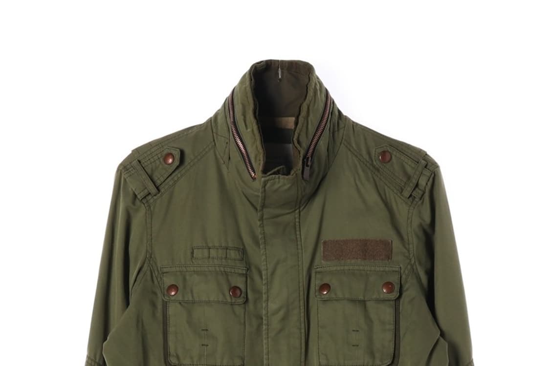 TBJ NEARBY 카키 밀리터리 필드 자켓 L 상품이미지4