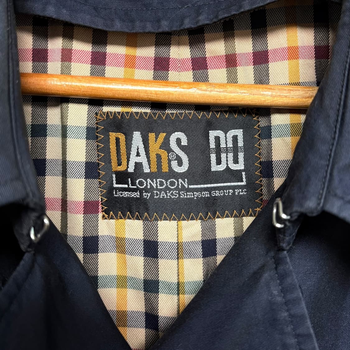 3839 닥스 네이비 벨트 트렌치코트 상품이미지7