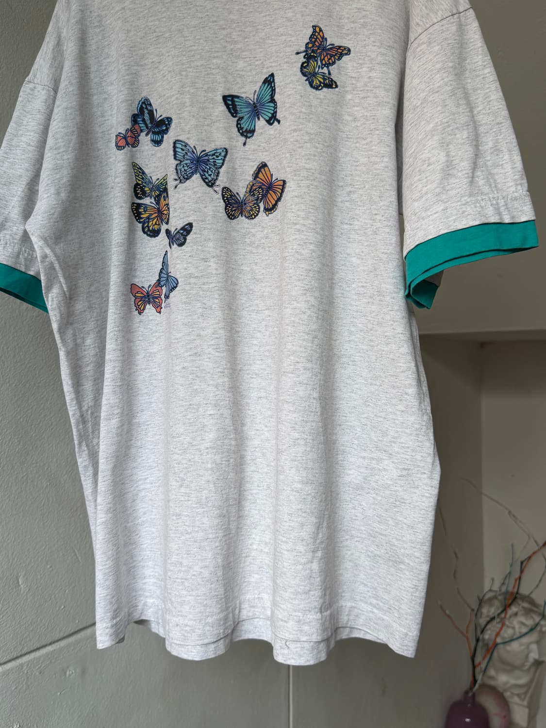 MADE IN USA 90's 빈티지 나비 티셔츠 상품이미지3