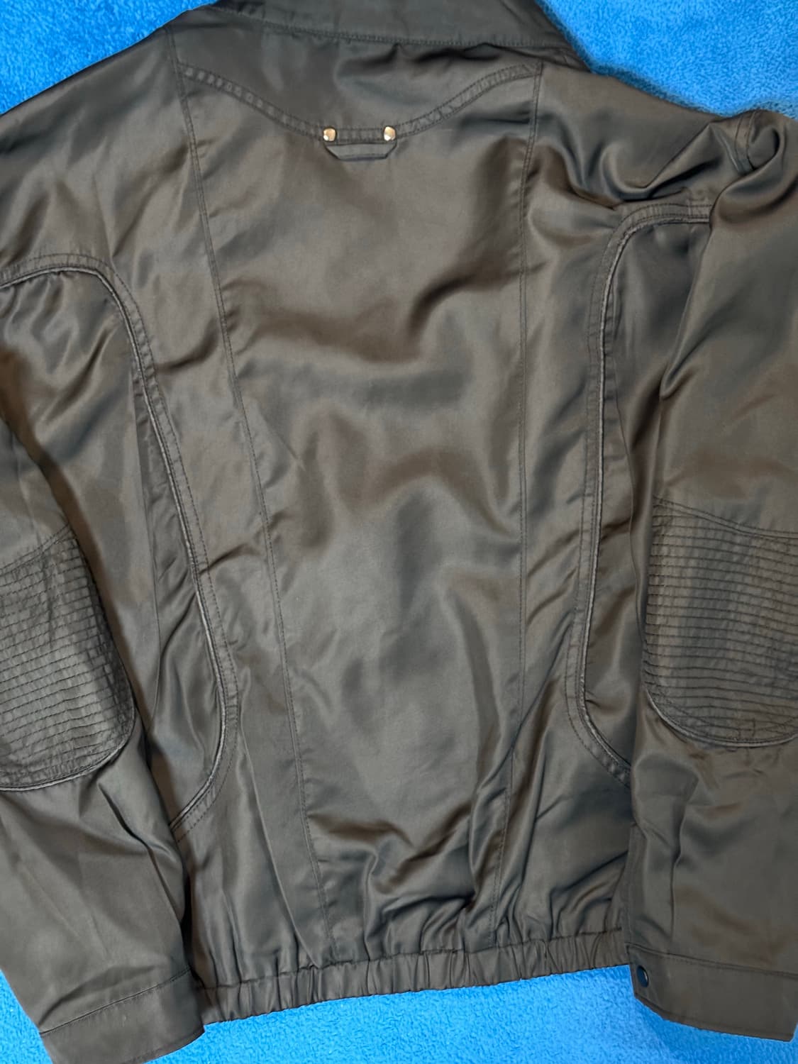 비슬로우 퍼플 나일론 레이서 자켓 상품이미지6