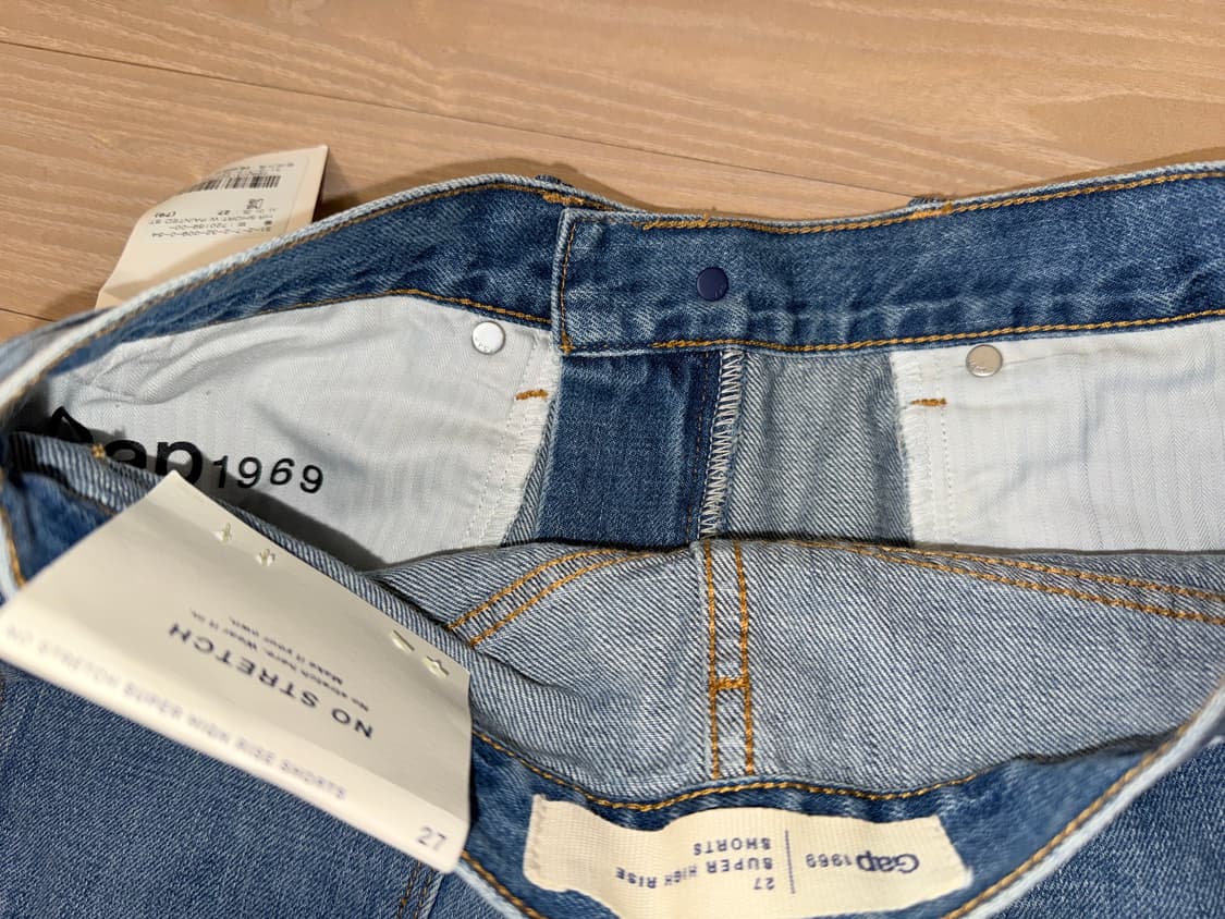 갭 y2k 하이라이즈 데님팬츠 상품이미지3