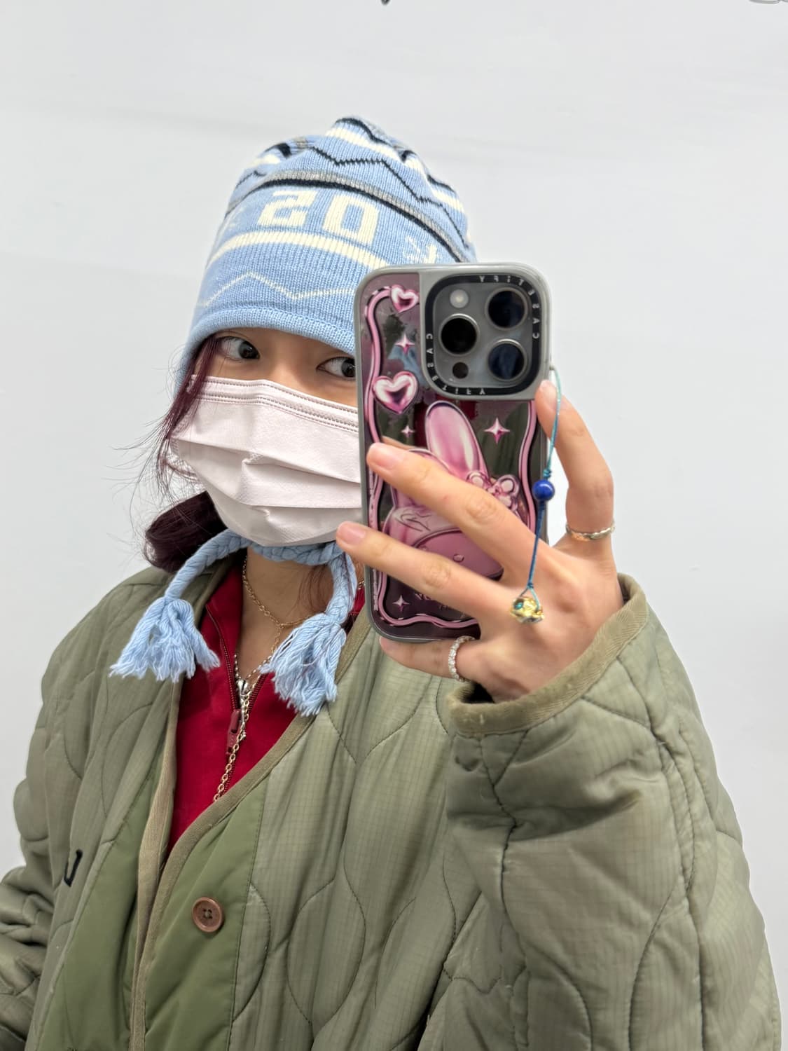 스노우 소다맛 이어플랩 비니 상품이미지2