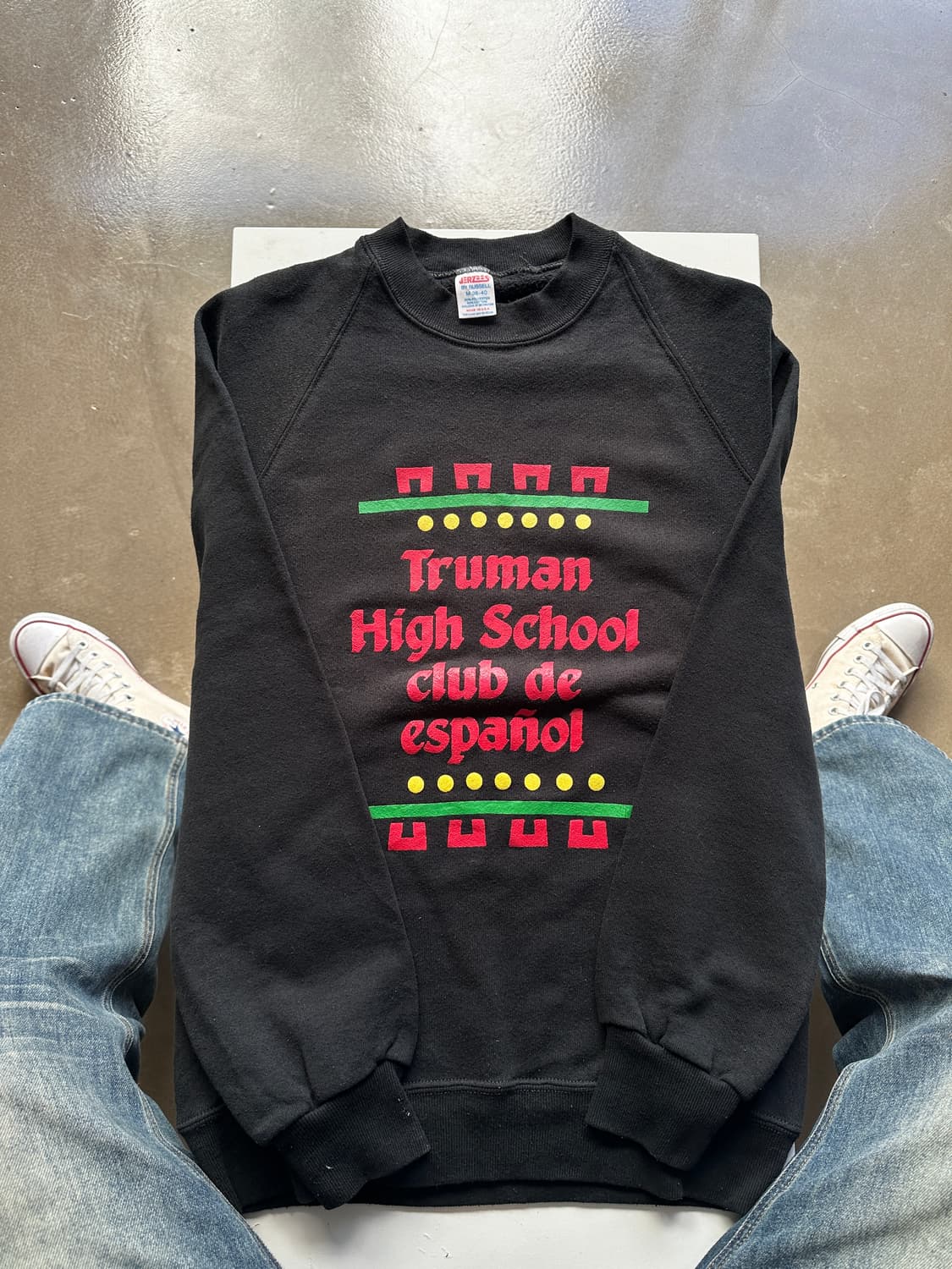 Jerzees by russell 90s 스쿨클럽 빈티지 스웻 맨투맨 상품이미지1