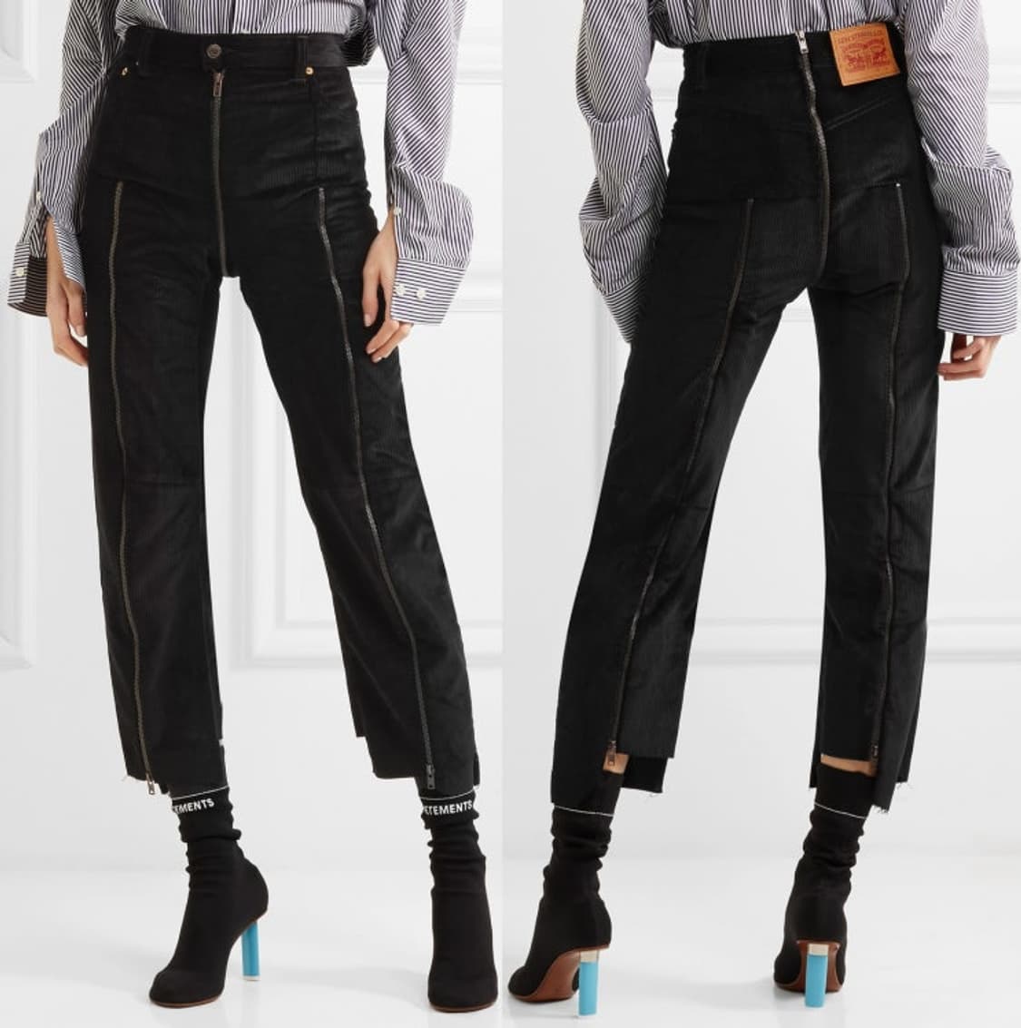 베트멍 리바이스 블랙 코르듀이 팬츠 M 상품이미지2