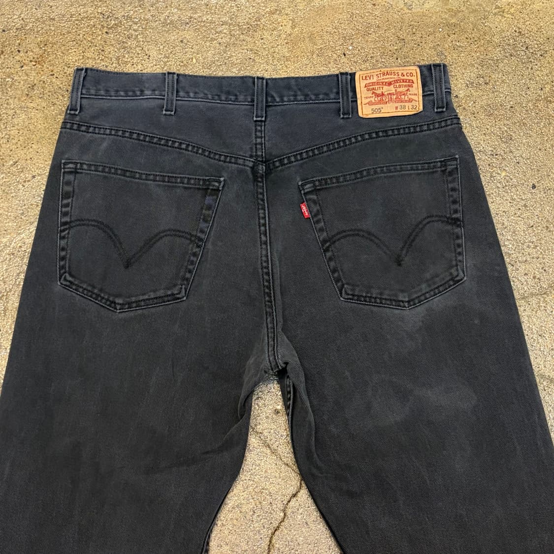 00s 미국 빈티지 리바이스 505 블랙진 청바지 상품이미지6