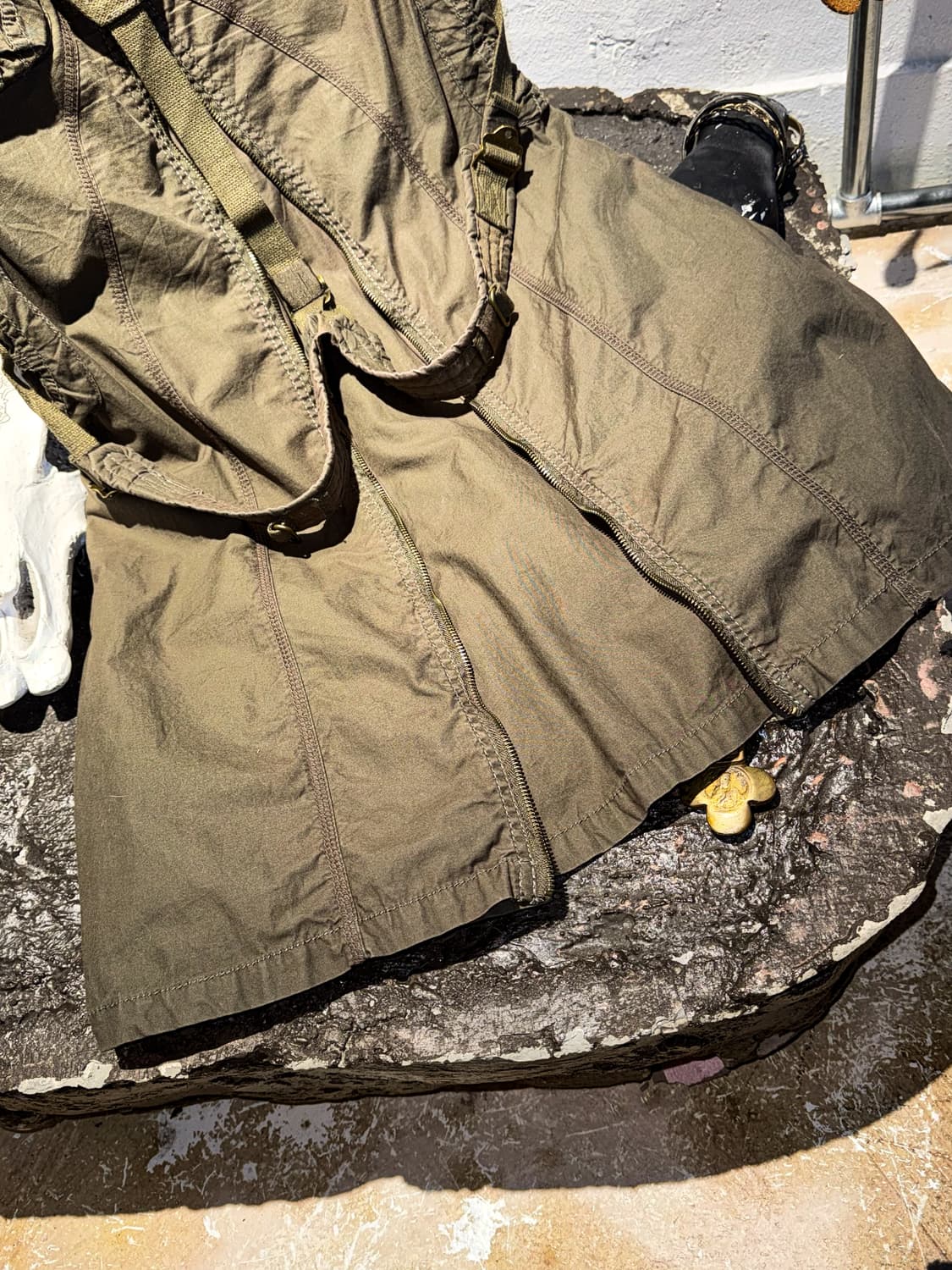 g.o.a – Military Cargo Zip Skirt 상품이미지8