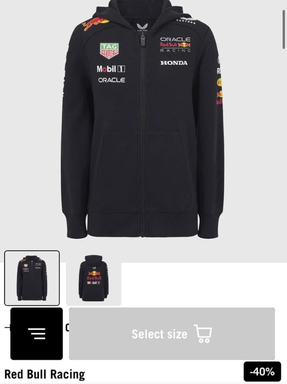 F1 레드불 Redbull 후드집업 hoodzip 상품이미지1