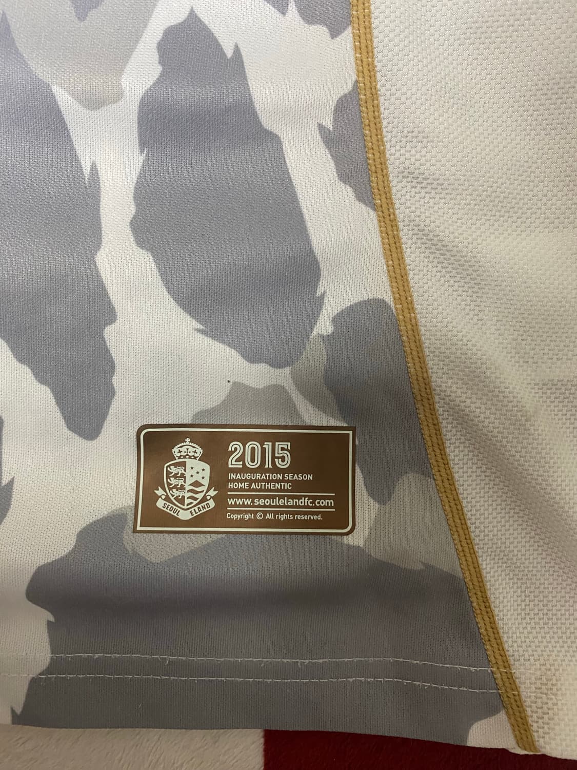 서울이랜드 창단 조원희 선수 유니폼 상품이미지4