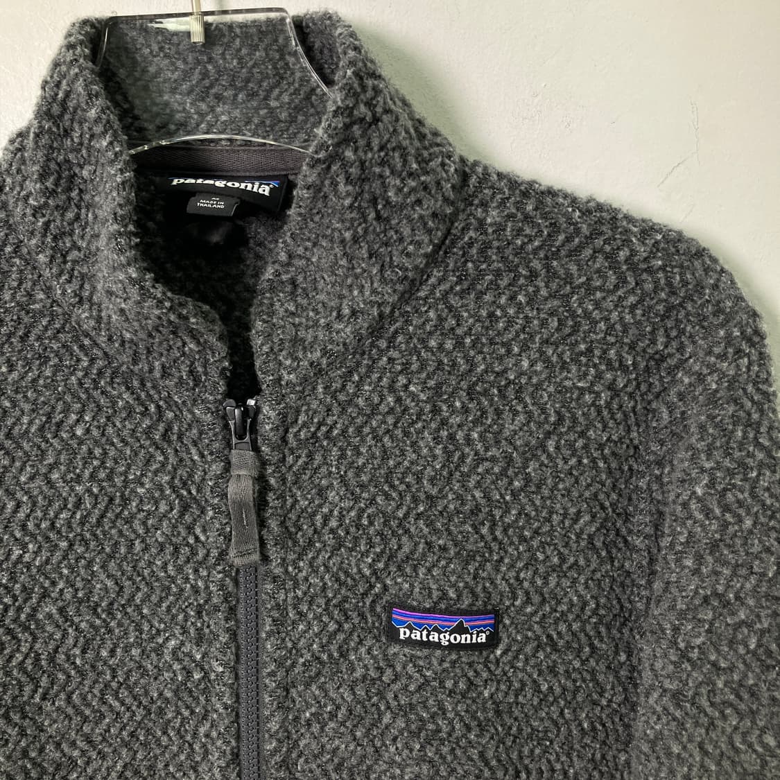 파타고니아 그레이 울리에스터 플리스 집업 자켓 M 상품이미지4