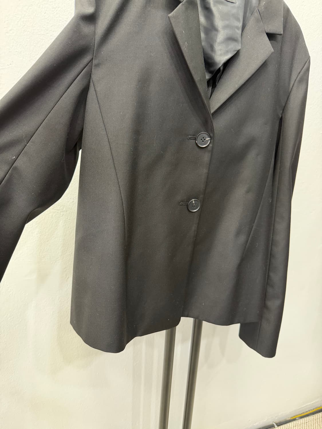 매장판정품) eunoia 유노이아 블랙 블레이저 자켓 F 상품이미지4