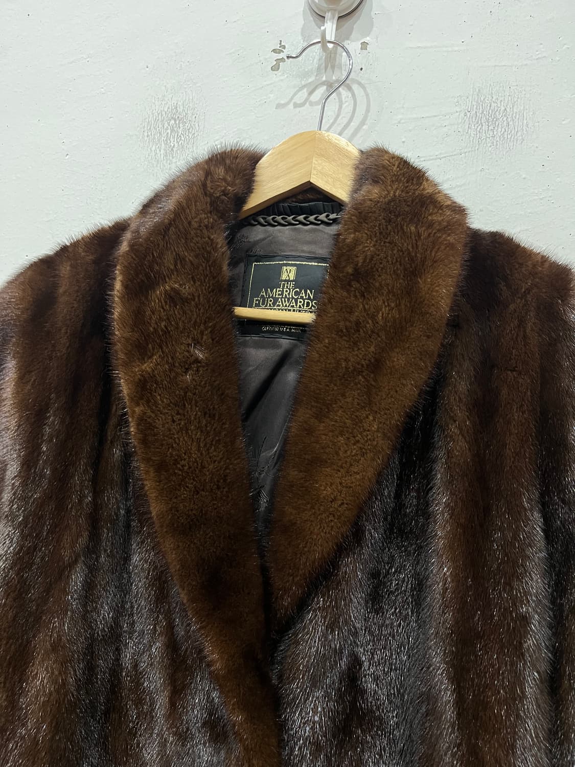 AMERICAN FUR AWARDS 5스타 밍크코트 상품이미지3