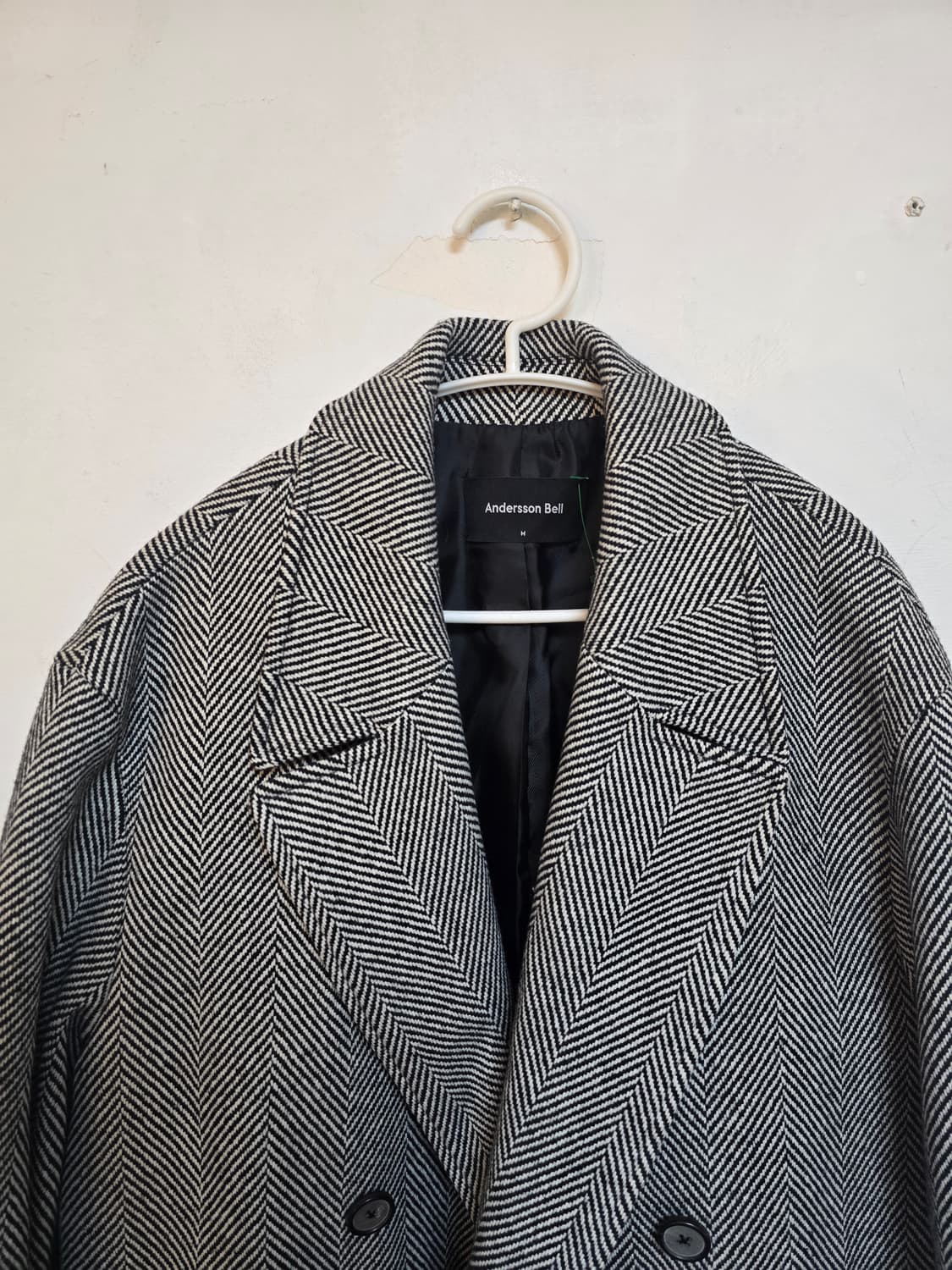 
앤더슨벨 캐시미어 더블 코트 M (새상품) 상품이미지3