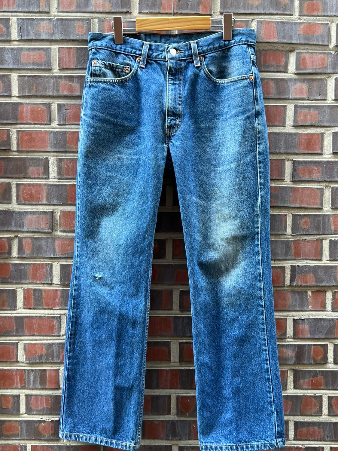 90's [33x30] 리바이스 517 부츠컷 빈티지 데님 팬츠 상품이미지1